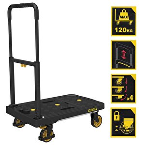 Fatmax Fx712 120kg Profesyonel Katlanabilir Paket Taşıma Arabası