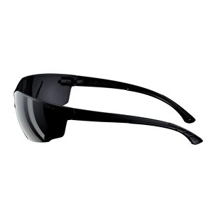 İş Güvenlik Gözlüğü Uv Koruyucu Silikonlu Kaynak Gözlük S1100 Siyah 12 Adet