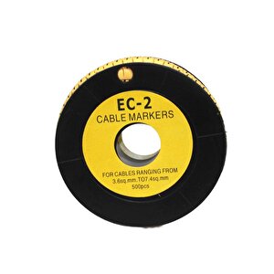Plasti̇m Ec2-7 Kablo Markalama-7 (4.00-16.00 Mm)