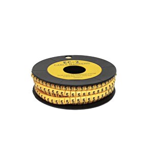Plasti̇m Ec2-5 Kablo Markalama-5 (4.00-16.00 Mm)