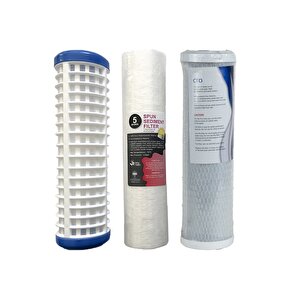Su Arıtma Eco Yıkanabilir Filtreli Ön Filtre Seti