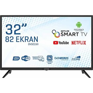 Ov32150 Hd 32&#034; 82 Ekran Uydu Alıcılı Android Smart Led Tv