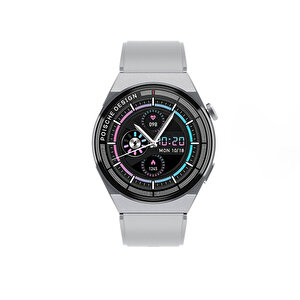 Winex 2024 Watch Gt3 Max Android İos Harmonyos Uyumlu Akıllı Saat Gümüş