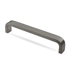 Vien Çekmece Dolap Kapak Kulpu Kulbu 160 Mm Füme Metal Kulp