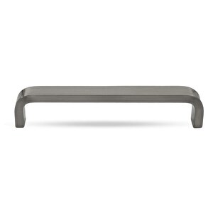 Vien Çekmece Dolap Kapak Kulpu Kulbu 160 Mm Füme Metal Kulp