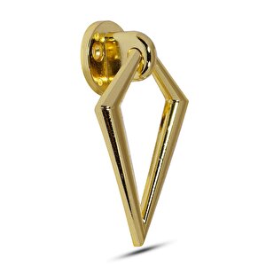 Sarkaç Mobilya Mutfak Çekmece Dolap Dolabı Kapak Kulpu Kulpları Kulbu Metal Gold Halka Kulp (4 Adet)