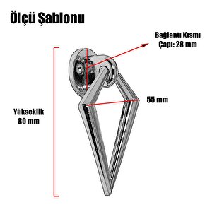 Sarkaç Mobilya Mutfak Çekmece Dolap Dolabı Kapak Kulpu Kulpları Kulbu Metal Gold Halka Kulp (4 Adet)