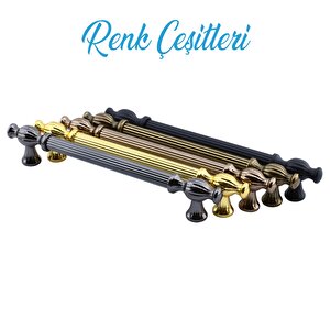 Kesir Eskitme Antik Sarı 160 Mm Metal Mobilya Mutfak Çekmece Dolap Dolabı Kulpu Kulbu Kulpları
