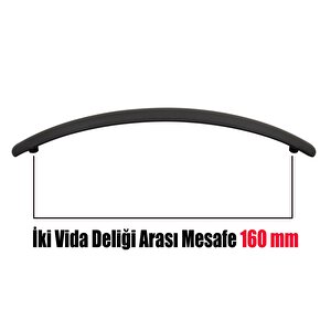 Yalı Mobilya Çekmece Mutfak Dolap Dolabı Kapak Kulpu Kulpları Kulbu 160 Mm Metal Kulp