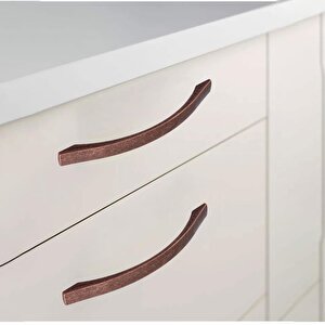Berilay (160 Mm - 16 Cm) Eskitme Antik Bakır Metal Mobilya Mutfak Dolabı Dolap Kulpu Kulbu Kulpları