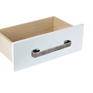Barida Mobilya Dolap Kapak Çekmece Kulpu Antik Gümüş Metal 128 Mm