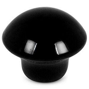 Mantar Düğme Kulp Çekmece Dolap Kapak Kulpu Kulbu Siyah (100 Adet)