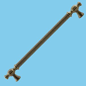Kesir Eskitme Antik Sarı (192 Mm-192.2 Cm) Metal Mobilya Mutfak Çekmece Dolap Kulpu Kulbu Kulpları