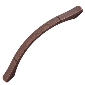 Berilay (128 Mm- 12.8 Cm) Eskitme Antik Bakır Metal Mobilya Mutfak Dolabı Dolap Kulpu Kulbu Kulpları