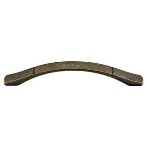 Berilay (128 Mm - 12.8 Cm) Eskitme Antik Sarı Metal Mobilya Mutfak Dolabı Dolap Kulpu Kulbu Kulpları