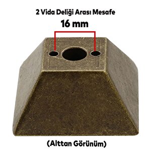 Button Metal Eskitme Antik Sarı 16 Mm Mobilya Mutfak Çekmece Dolap Dolabı Kulpu Kulbu Kulpları