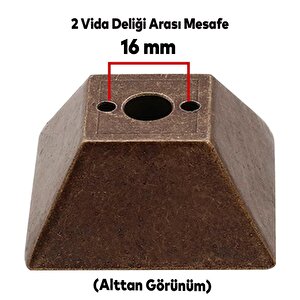 Button Metal Eskitme Antik Bakır 16 Mm Mobilya Mutfak Çekmece Dolap Dolabı Kulpu Kulbu Kulpları