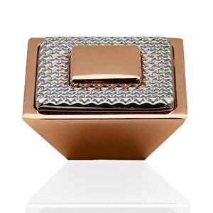 Button Mobilya Çekmece Mutfak Dolap Dolabı Kapak Kapağı Kulpu Kulbu Metal Kulpları Bakır Krom 16 Mm