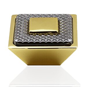 Button Mobilya Çekmece Mutfak Dolap Dolabı Kapak Kapağı Kulpu Kulbu Metal Kulpları Altın 16 Mm