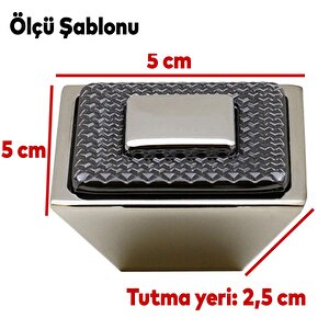 Button Mobilya Çekmece Mutfak Dolap Dolabı Kapak Kulpu Kulpları Kulbu Krom Metal Kulp 16 Mm