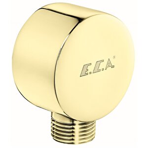 Eca Ankastre Duş Çıkış Dirseği Minimal Altın Renkli 102826634