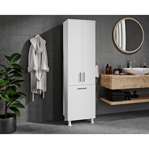 Sezar Kirli Sepetli Banyo Dolabı