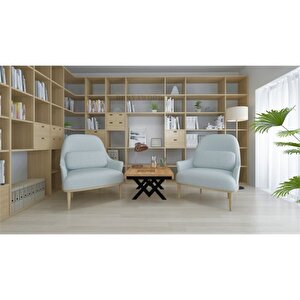 Masif Ahşap Walnut Orta Sehpa 85*150 Cm