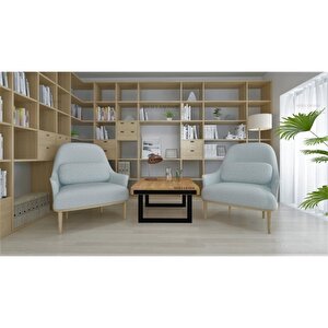 Masif Ahşap Fest Orta Sehpa 85*160 Cm