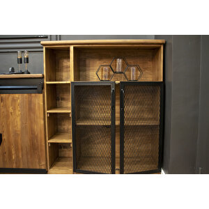 Deryawood Masif Ahşap Çalışma Masası Bilgisayar Masası Ceviz 160*85*76 Cm
