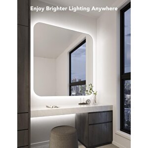 Sb-6501 2.5 Metre Şerit Led Işık Beyaz Aç Kapa Anahtarlı Adaptörlü Tak Çalıştır Aydınlatma Beyaz