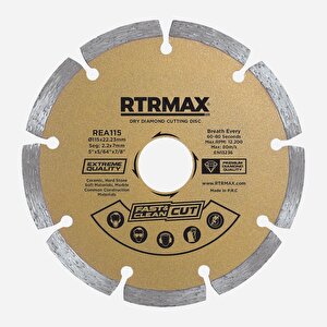 Rtrmax Soketli̇ Elmas Testere 115x22 Rea115