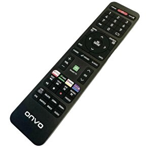 Onvo Bein Netflix Tuşlu Android Smart Led Tv Orjinal Kumanda