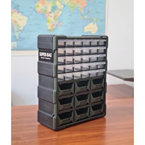 Monoblok Avadanlık Ve Çekmece 39 Gözlü Seti Hobby Organizer Düzenleyici 30 Çekmece 9 Avadanlık