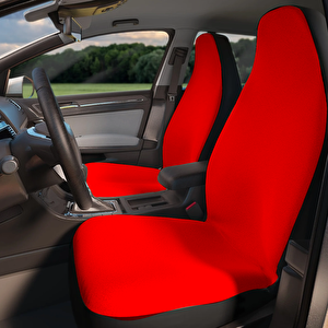 Toyota Corolla Uyumlu Araba Servis Kılıfı Full Araç Set Kırmızı