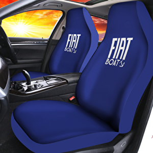 Penye Oto Koltuk Kılıfı Fiat Albea 1.3 Uyumlu Yıkanabilir Kolay Montaj Lacivert