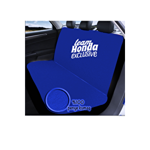 Honda Civic Uyumlu Oto Koltuk Servis Kılıfı Ön Ve Arka 4 Parça Takım Lacivert