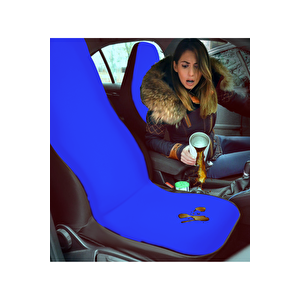 Mirsepet Penye Oto Koltuk Kılıfı Fiat Fiorino Uyumlu Yıkanabilir Kolay Montaj Mavi