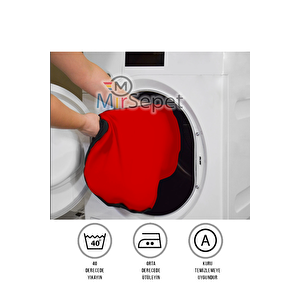Mirsepet Penye Oto Koltuk Kılıfı Fiat Fiorino Uyumlu Yıkanabilir Kolay Montaj Kırmızı