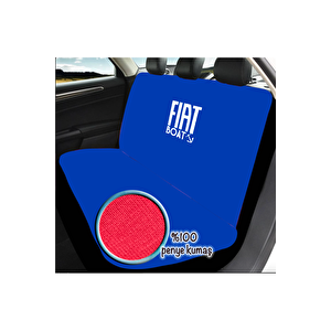 Mirsepet Penye Oto Servis Kılıfı Fiat Doblo Uyumlu Yıkanabilir Kolay Montaj Mavi