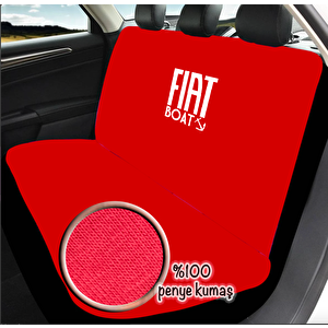 Mirsepet Oto Koltuk Kılıfı Fiat Palio Uyumlu %100 Penye   Araç Servis Kılıfı Terletmez,yıkanabilir Kırmızı