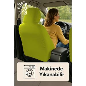 Mirsepet Pejo 407 Sw Oto Servis Kılıfı Kampanyalı Fiyat Set Sarı