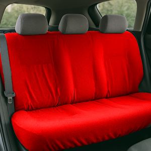 Mirsepet Nissan Uyumlu Almera Araba Servis Kılıfı Full Araç Set Kırmızı