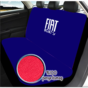 Mirsepet Penye Oto Koltuk Kılıfı Fiat Albea Sole Uyumlu Yıkanabilir Kolay Montaj Lacivert