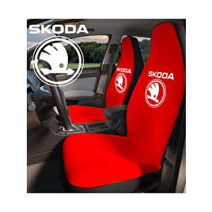 Skoda Citigo Servis Kılıfı Ön Ve Arka 4 Parça Takım Kırmızı