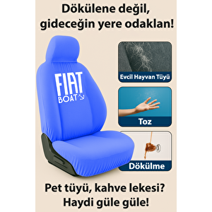 Mirsepet Tofaş Uyumlu Siyah Murat 131 Oto Araba Araç Koltuk Kılıfı 4 Parça Takım Set