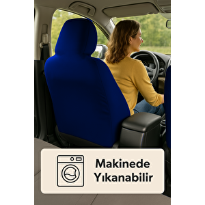 Mirsepet Mitsubishi Prestige Uyumlu Penye Koltuk Kılıfı Kampanyalı Fiyat Set Lacivert