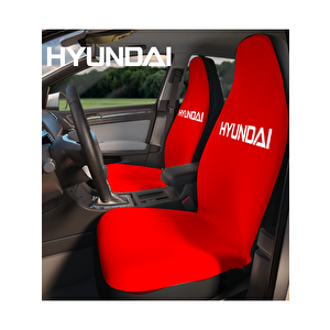 Hyundai İ20 Uyumlu Oto Servis Kılıfı 4 Parça Takım Set Kırmızı