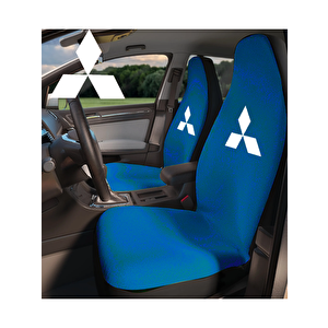 Mitsubishi Prestige Uyumlu Penye Koltuk Kılıfı Kampanyalı Fiyat Set Mavi