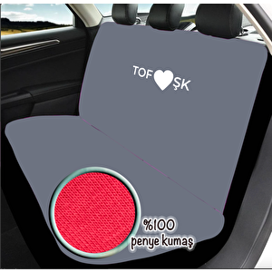 Penye Oto Koltuk Kılıfı Tofaş Kartaluyumlu Yıkanabilir Kolay Montaj Çok Renkli