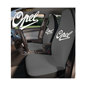 Opel Corsa Uyumlu  Oto Koltuk Kılıfı Griivert Full Araç Set Gri